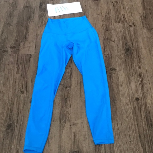 Blue leggings - Picture 1 of 6